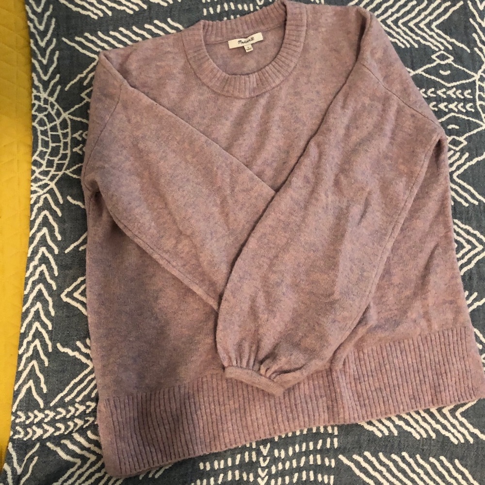 Madewell Balloon Sleeve Sweater